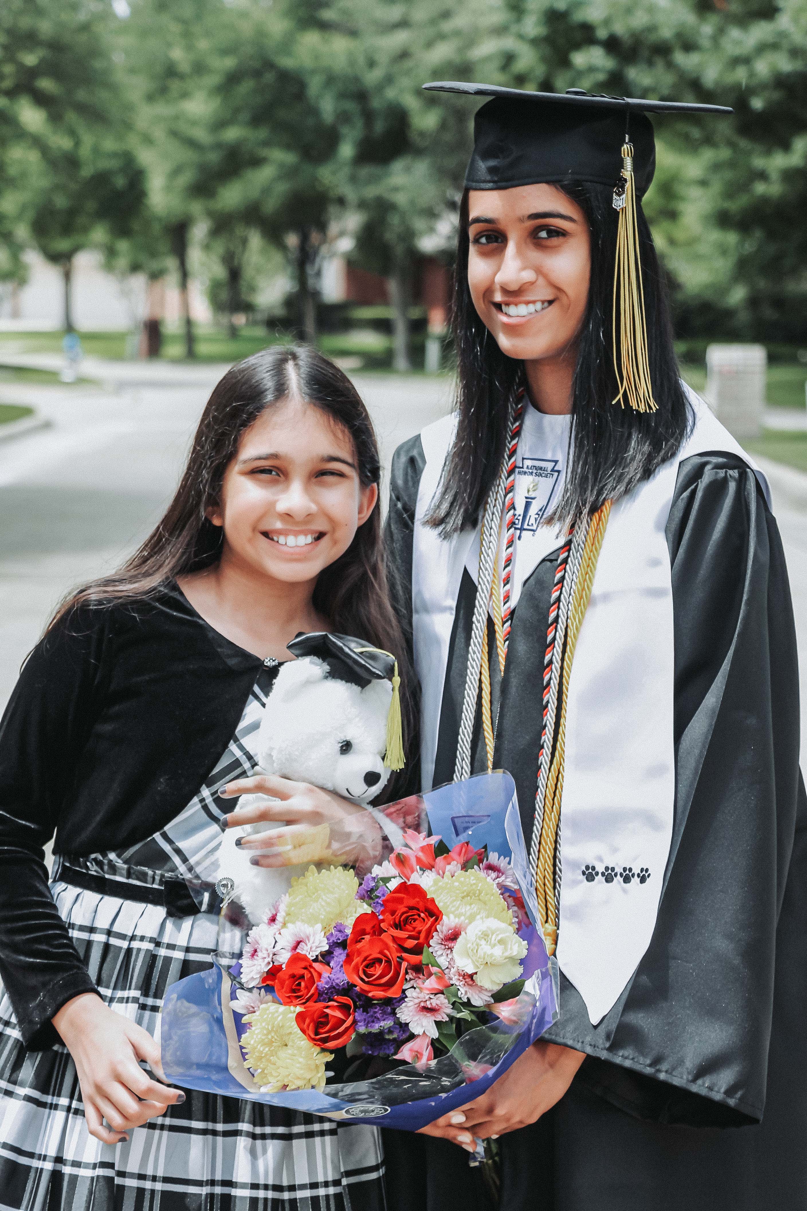 Graduation day candid