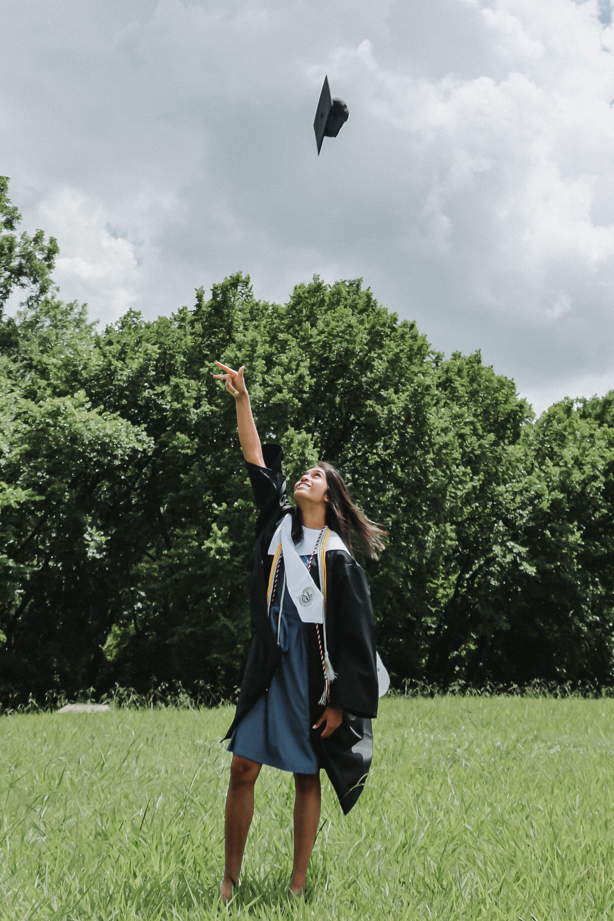 Senior graduation photo